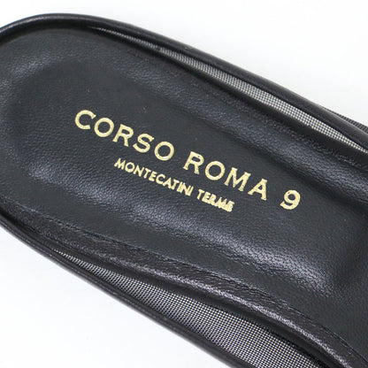 × Plage 別注 25春夏 メッシュ フラット ミュール / MESH FLAT ポインテッドトゥ シアー素材