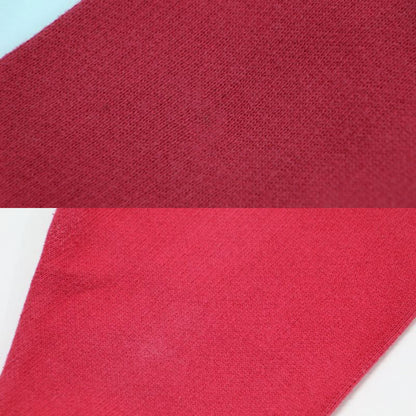 24春夏 ウサギ柄 ダブルジャガード プルオーバー ニット / SAD SONG ショート丈 長袖 クルーネック コットン