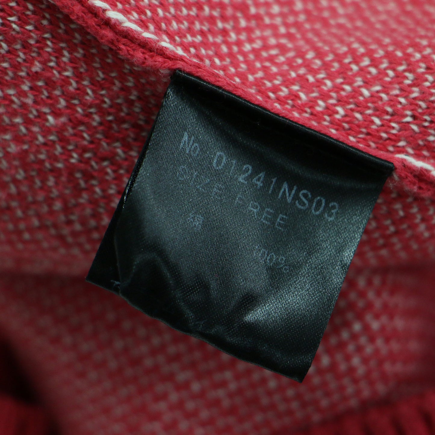 24春夏 ウサギ柄 ダブルジャガード プルオーバー ニット / SAD SONG ショート丈 長袖 クルーネック コットン