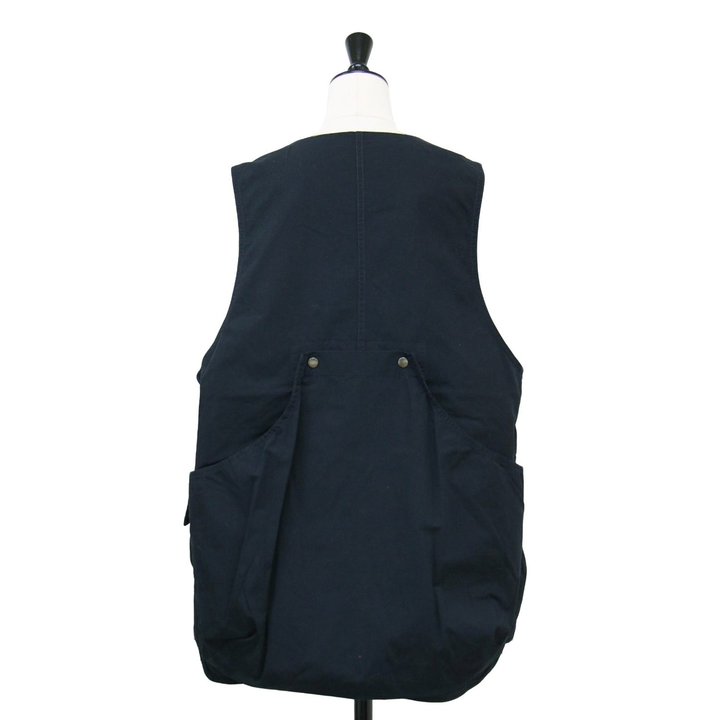 22秋冬 コットン ウェザー クロス ハンティング ベスト / ジレ Vネック ポケット