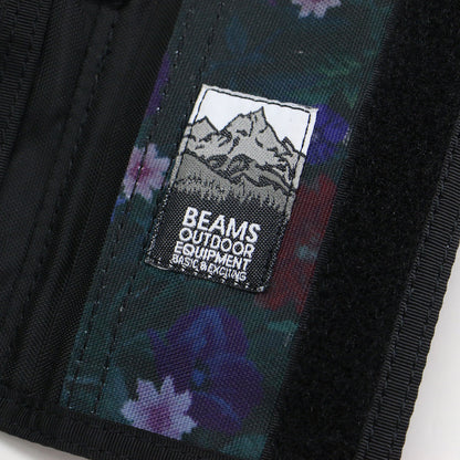 ×BEAMS BOY 別注 20秋冬 フラワープリント 三つ折り財布 / GARDEN TRIFOLD WALLET ウォレット ベルクロ
