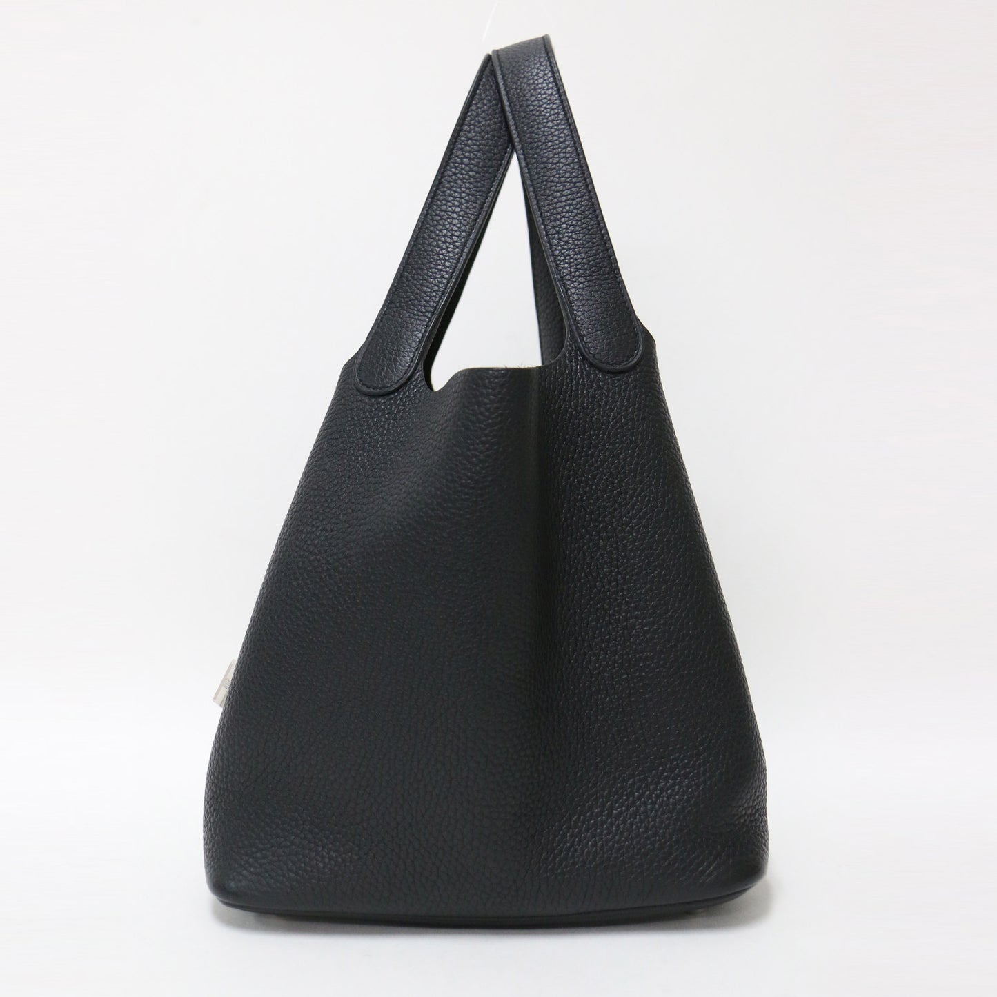 ピコタンロック MM トリヨンクレマンス / ハンドバッグ シルバー金具 D刻印 レザー
