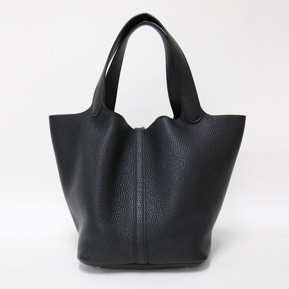 ピコタンロック MM トリヨンクレマンス / ハンドバッグ シルバー金具 D刻印 レザー