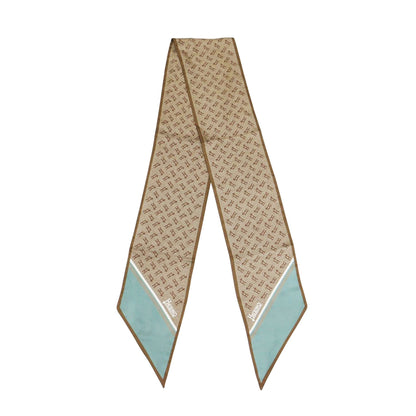 Hモノグラム スカーフ / リボン 配色 ライン ロゴ