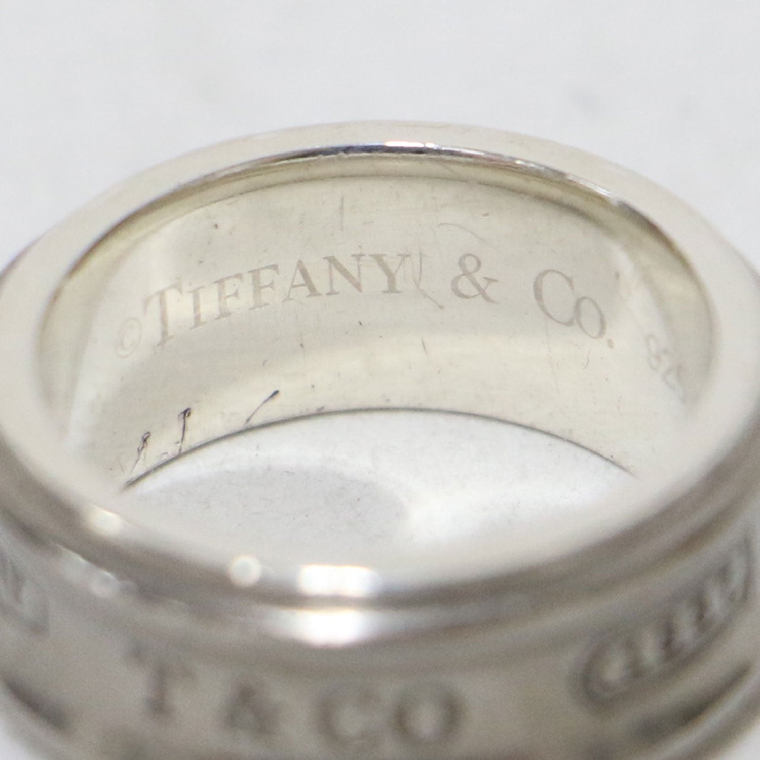 Tiffany&Co.　極美品　ナロー細めデザイン✨　9号　sv925 Tiffany&Co. 極美品 ナロー細めデザイン✨ 9号 sv925
