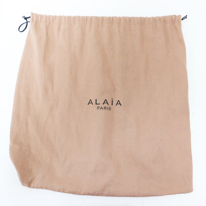 カッティング レザー ハンドバッグ / ROSE MARIE ワンハンドル リストストラップ 巾着型