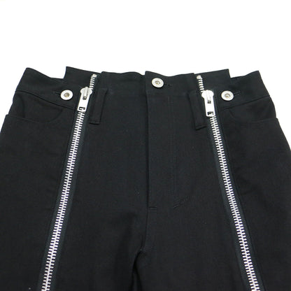 ストレッチ スキニー ジップ パンツ / Stretch Drill Skinny Zip Pants スリム コットン