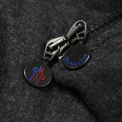 ウール ダウン ジャケット / BADIA ショート丈 フード付き スタンドカラー