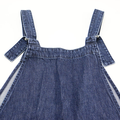 デニム サロペット パンツ / SALOPETTE PANTS オーバーオール テーパード コットン