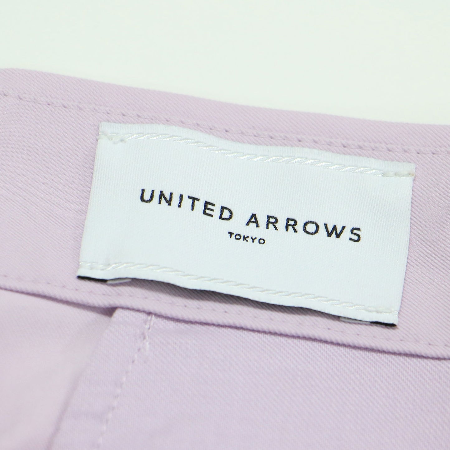 アジャストヘム タック パンツ / テーパード センタープレス コットン