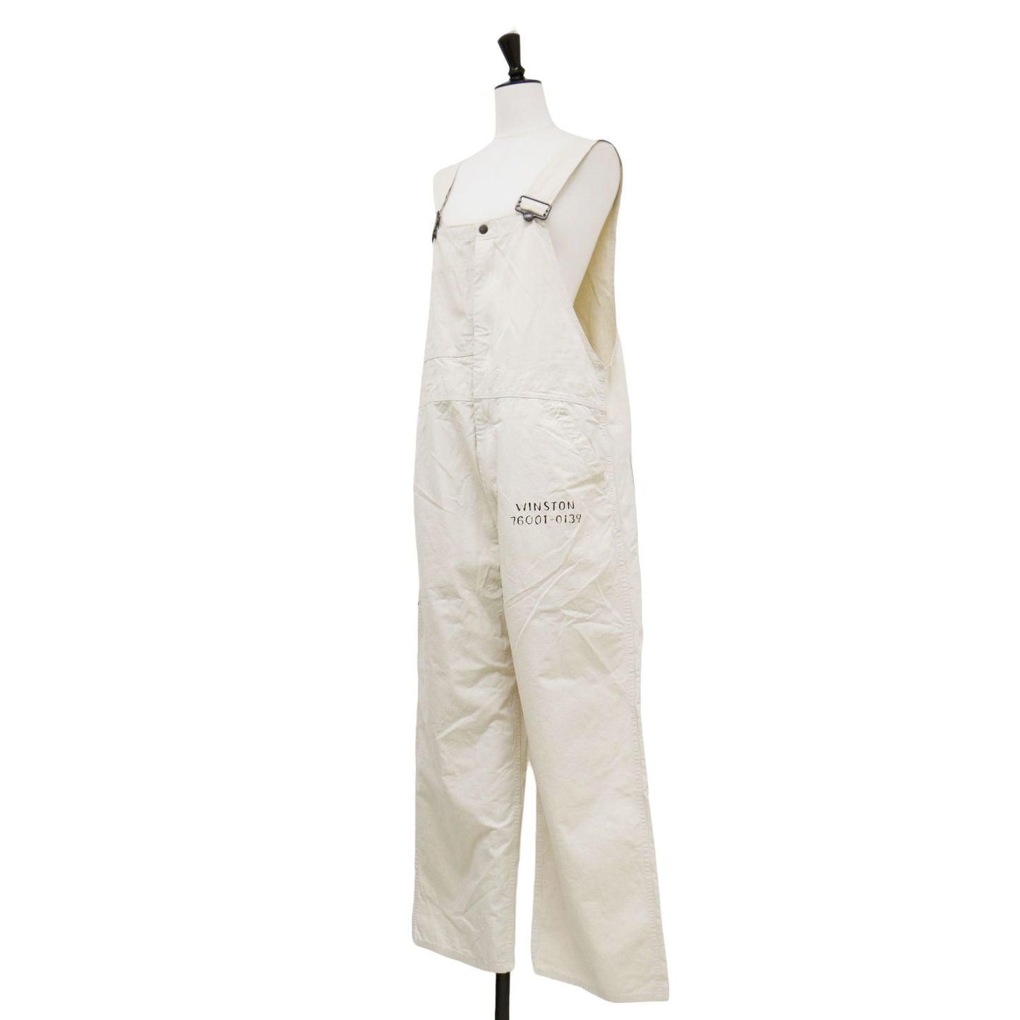 × JOURNAL STANDARD relume 別注 オーバーオール / サロペット パンツ テーパード ロゴ プリント コットン