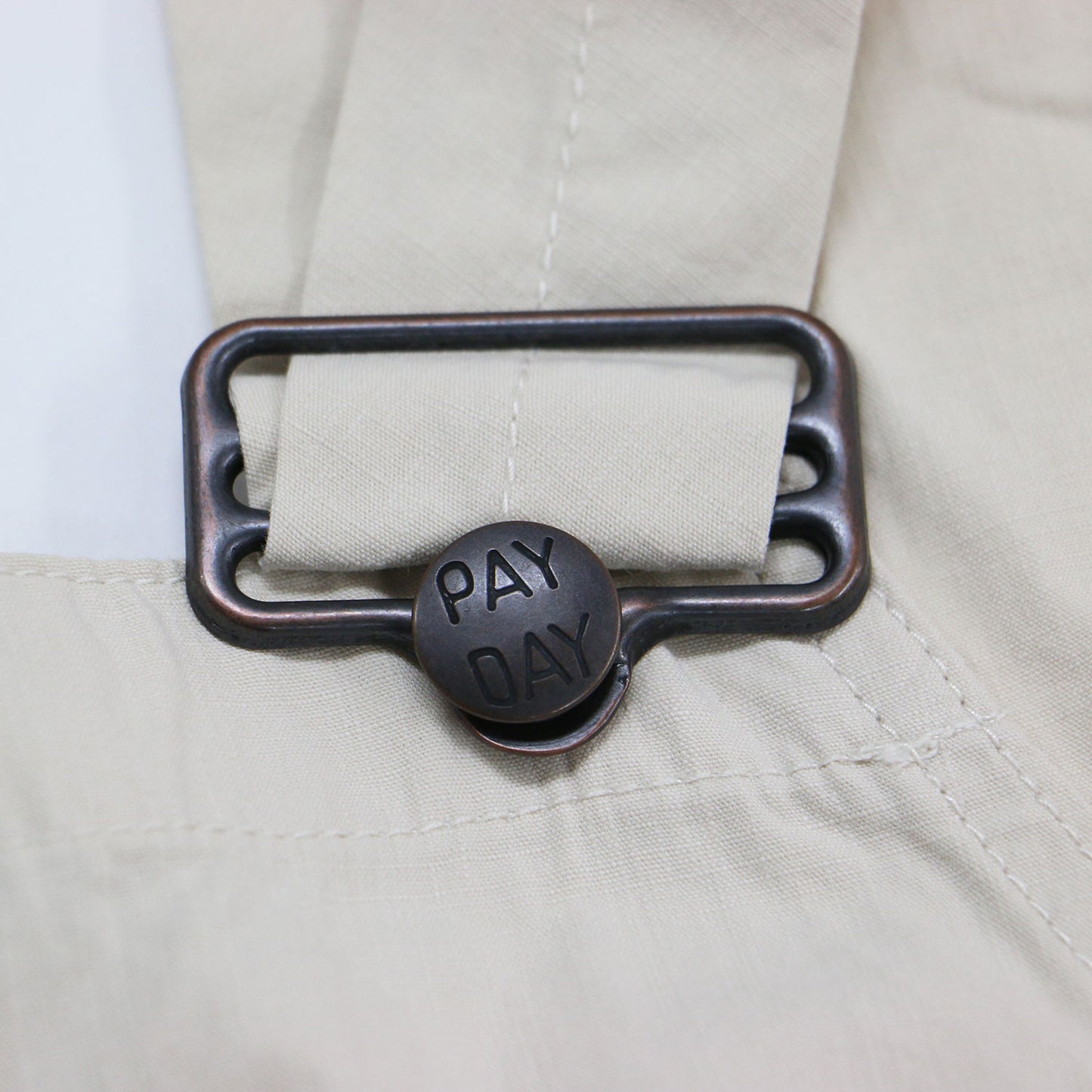 × JOURNAL STANDARD relume 別注 オーバーオール / サロペット パンツ テーパード ロゴ プリント コットン