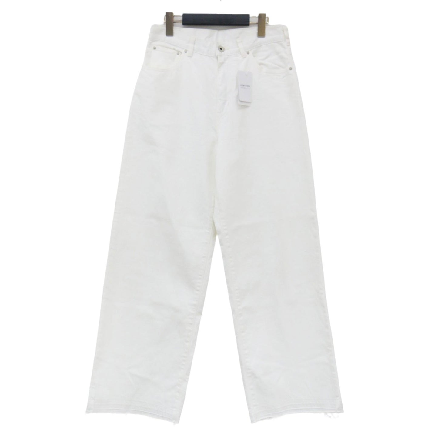 5 1/2 24春夏 ルーズ ストレート デニム パンツ / LOOSE-STRAIGHT DENIM ワイド ローライズ カットオフ コットン
