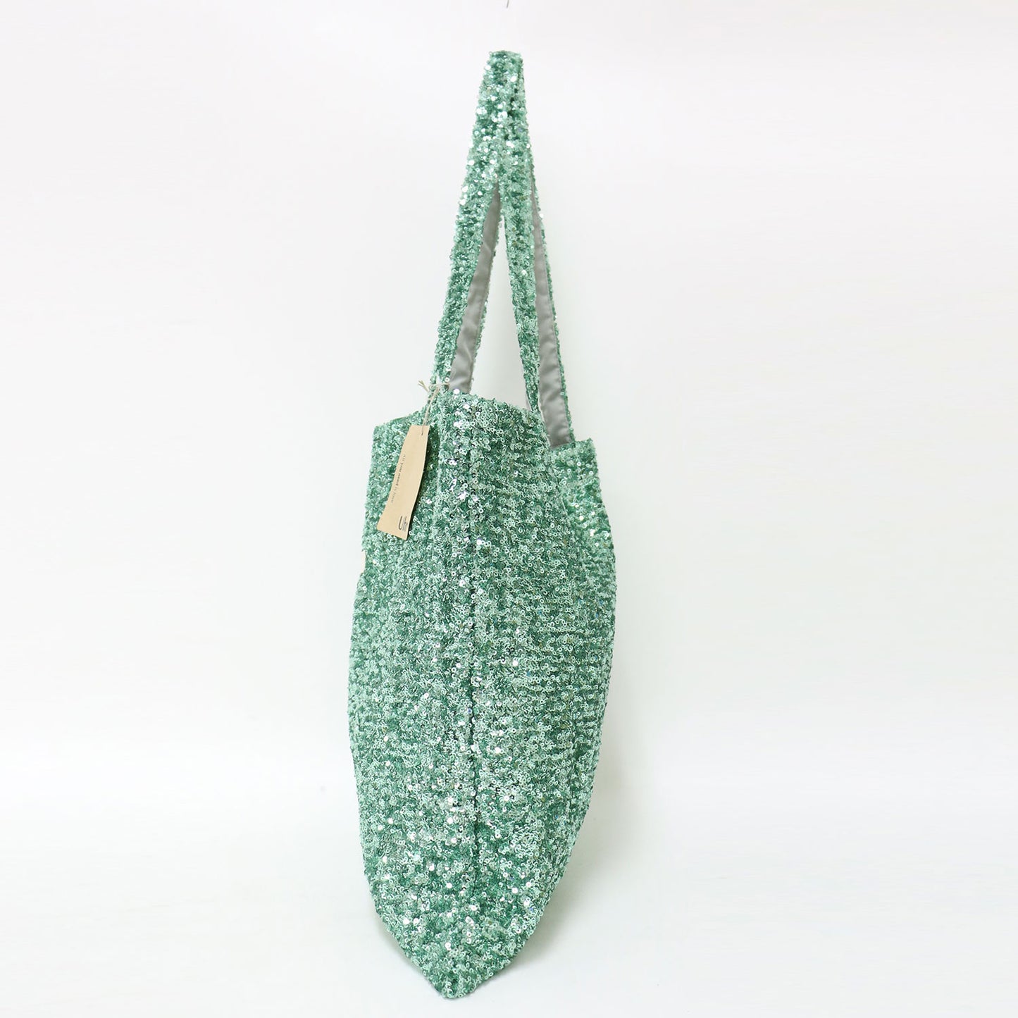 × Spick&Span 別注 24春夏 スパンコール トートバッグ / Spangle Tote Bag ロゴ 肩掛け
