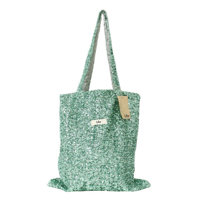 × Spick&Span 別注 24春夏 スパンコール トートバッグ / Spangle Tote Bag ロゴ 肩掛け