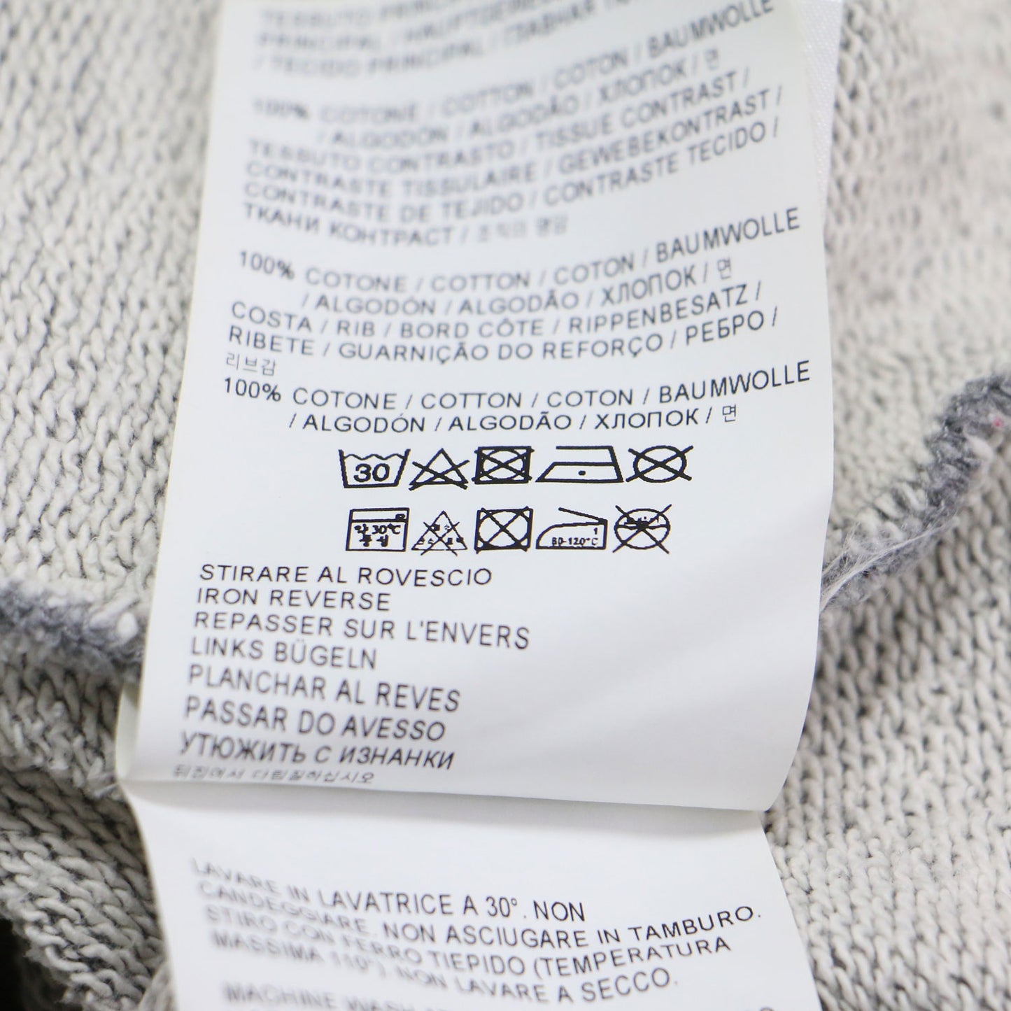 LOVE エンブロイダリー クルーネック スウェット / 長袖 刺繍 裏毛 コットン