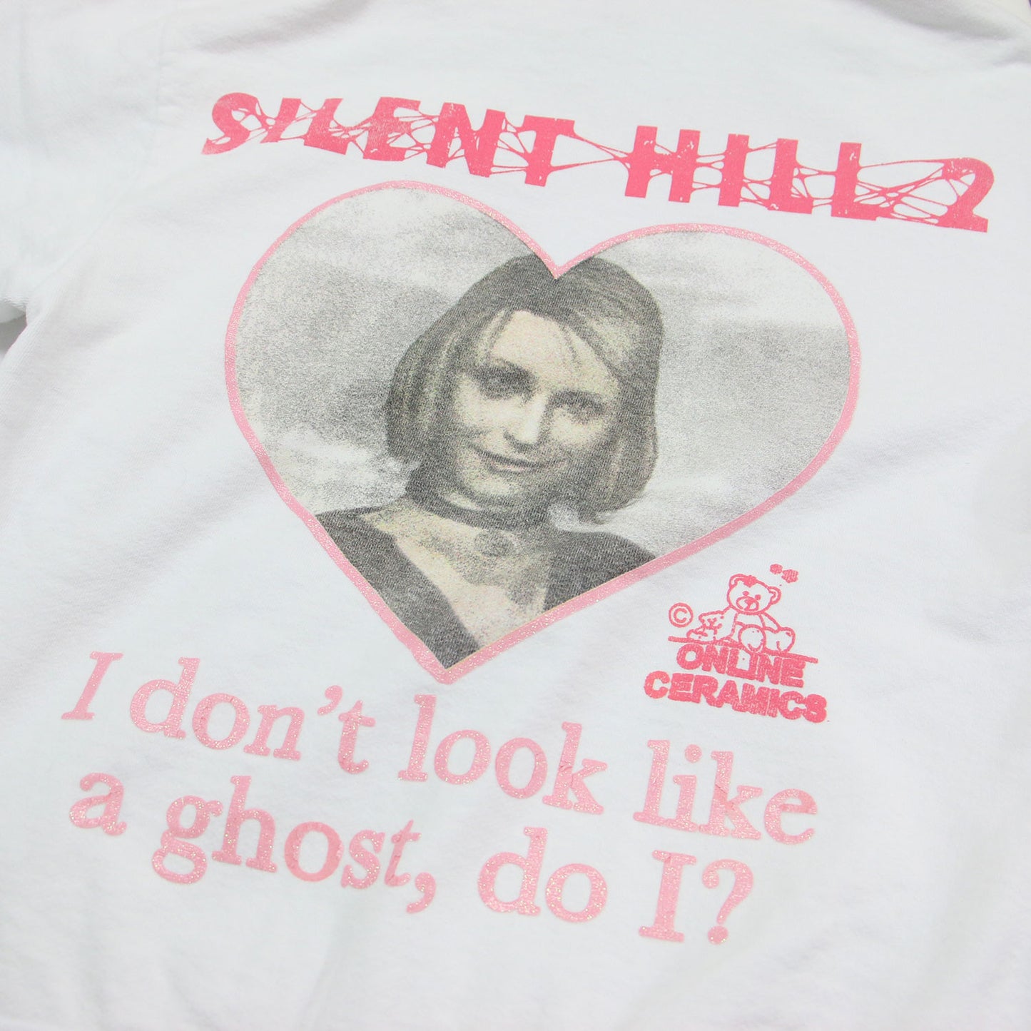 × SILENT HILL 2 23春夏 グリッター ロゴ スウェット パーカー / Heaven’s Night フーディー プルオーバー 長袖