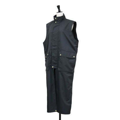 25春夏 エルガン ロング ジレ / ELGIN LONG GILET ベスト フィールドコート スタンドカラー ノースリーブ