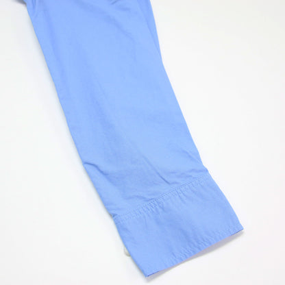 24秋冬 オックスフォード カットオフ シャツ / 長袖 ショート丈 ボタンダウン コットン