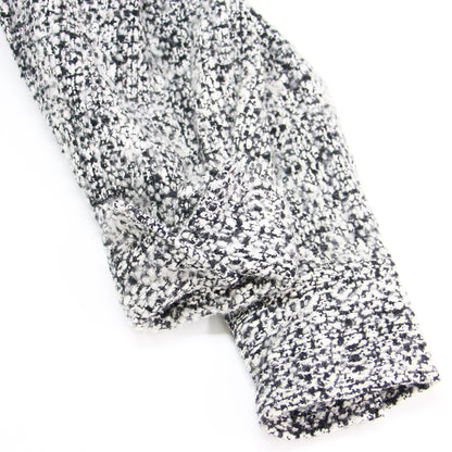 21秋冬 ロービング ウール ツイード ブルゾン / シャツ ジャケット 長袖 オーバーサイズ ツイード