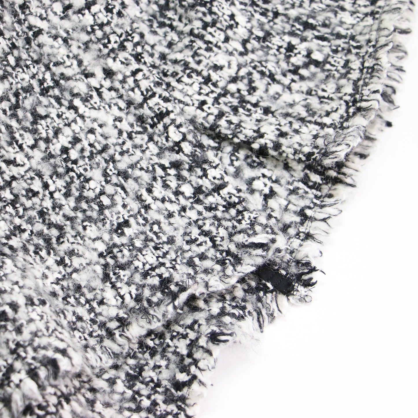 21秋冬 ロービング ウール ツイード ブルゾン / シャツ ジャケット 長袖 オーバーサイズ ツイード