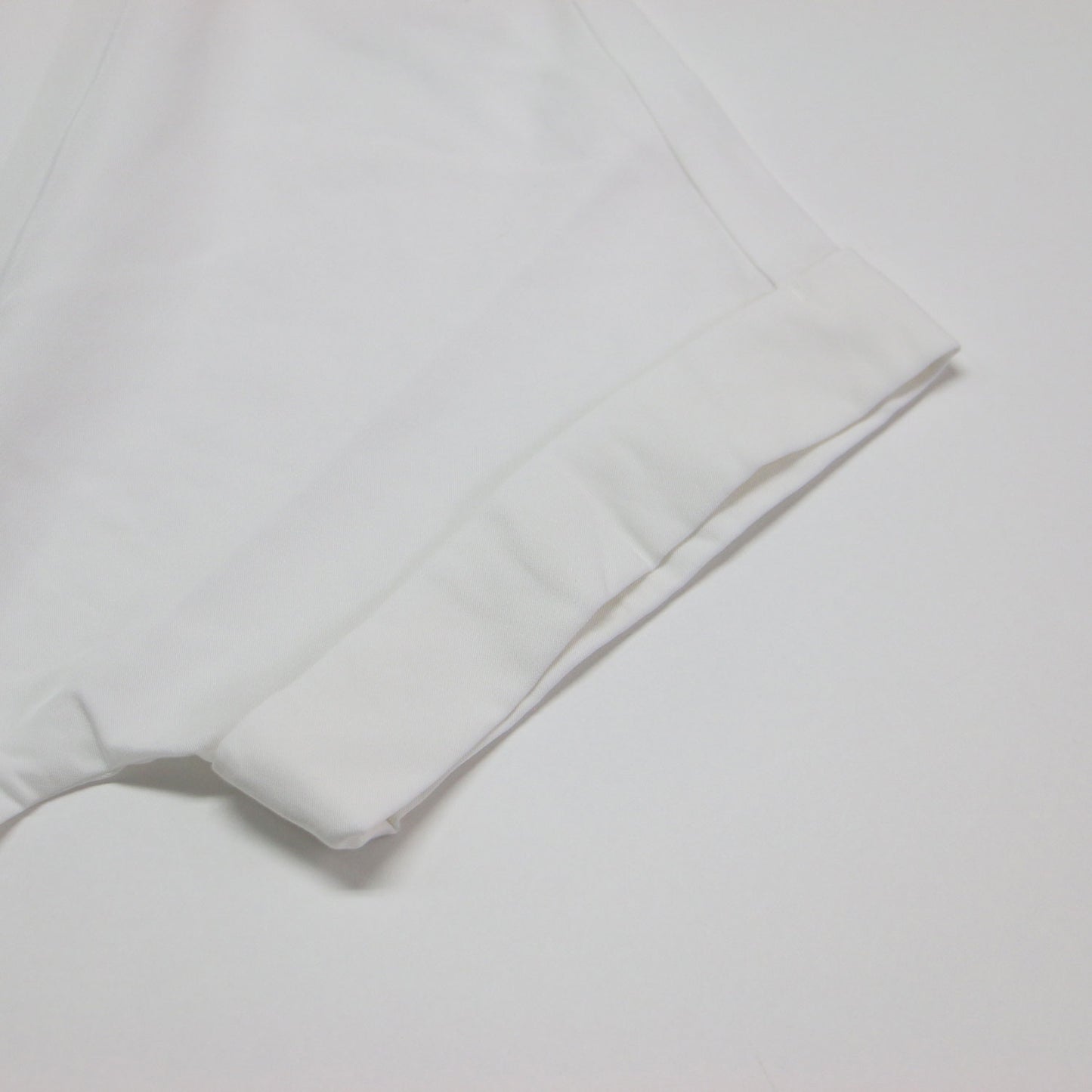 24春夏 襟付き ワイド ショートスリーブ シャツ / ブラウス 半袖 スリット 接触冷感