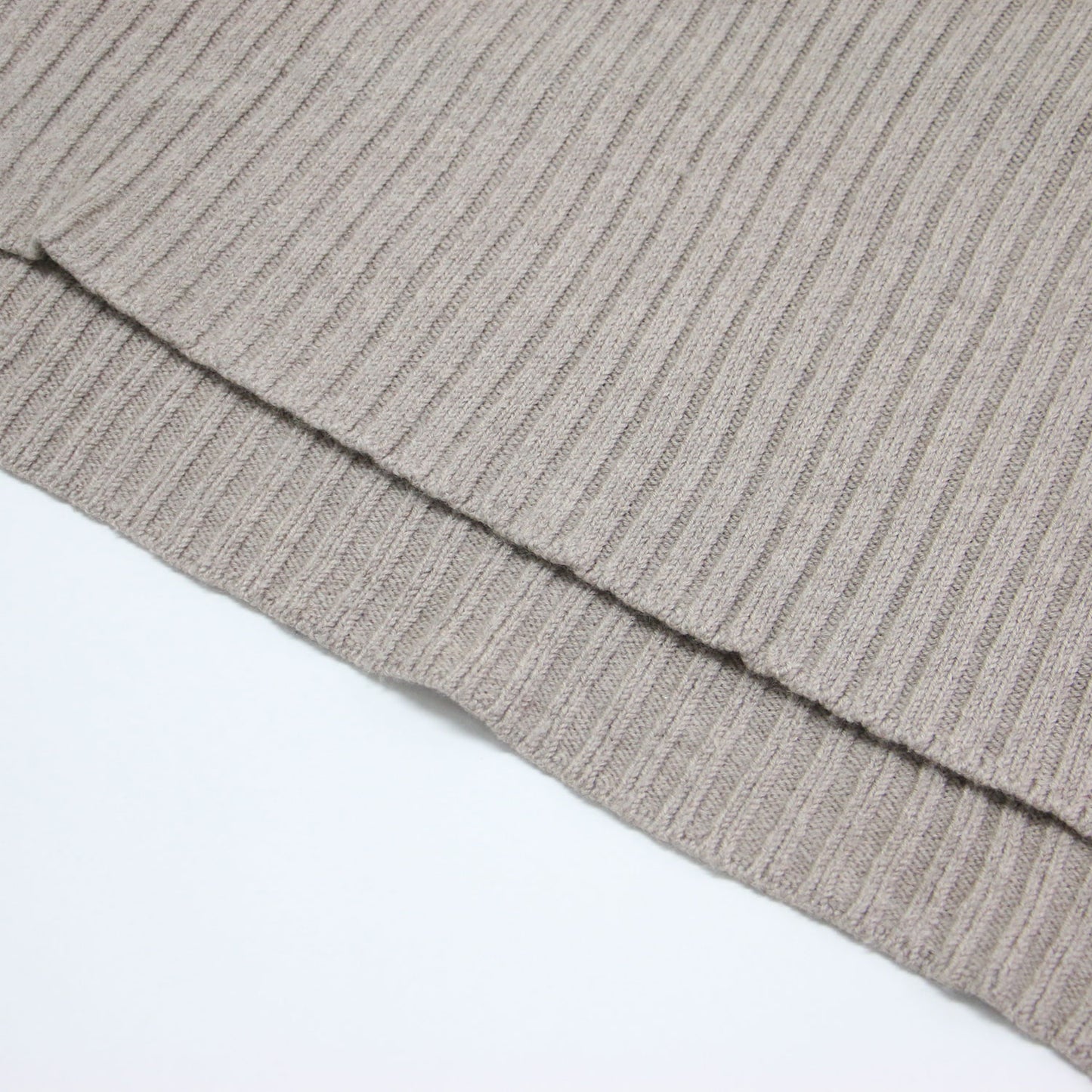 20秋冬 マキシ ワイド リブ タートル ニット / MAXI wide rib turtle プルオーバー 長袖 ウール