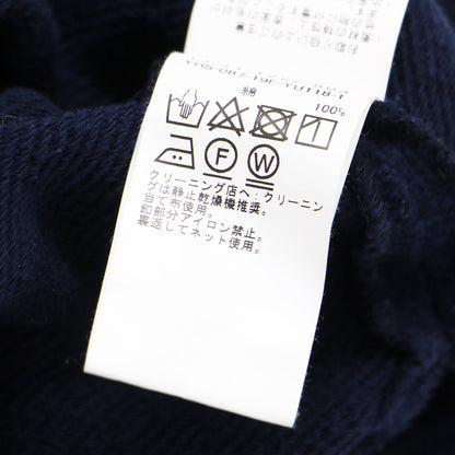 20秋冬 ブラッシュドツイル ヘンリーネック ロングスリーブ シャツ / ブラウス 長袖 クルーネック コットン