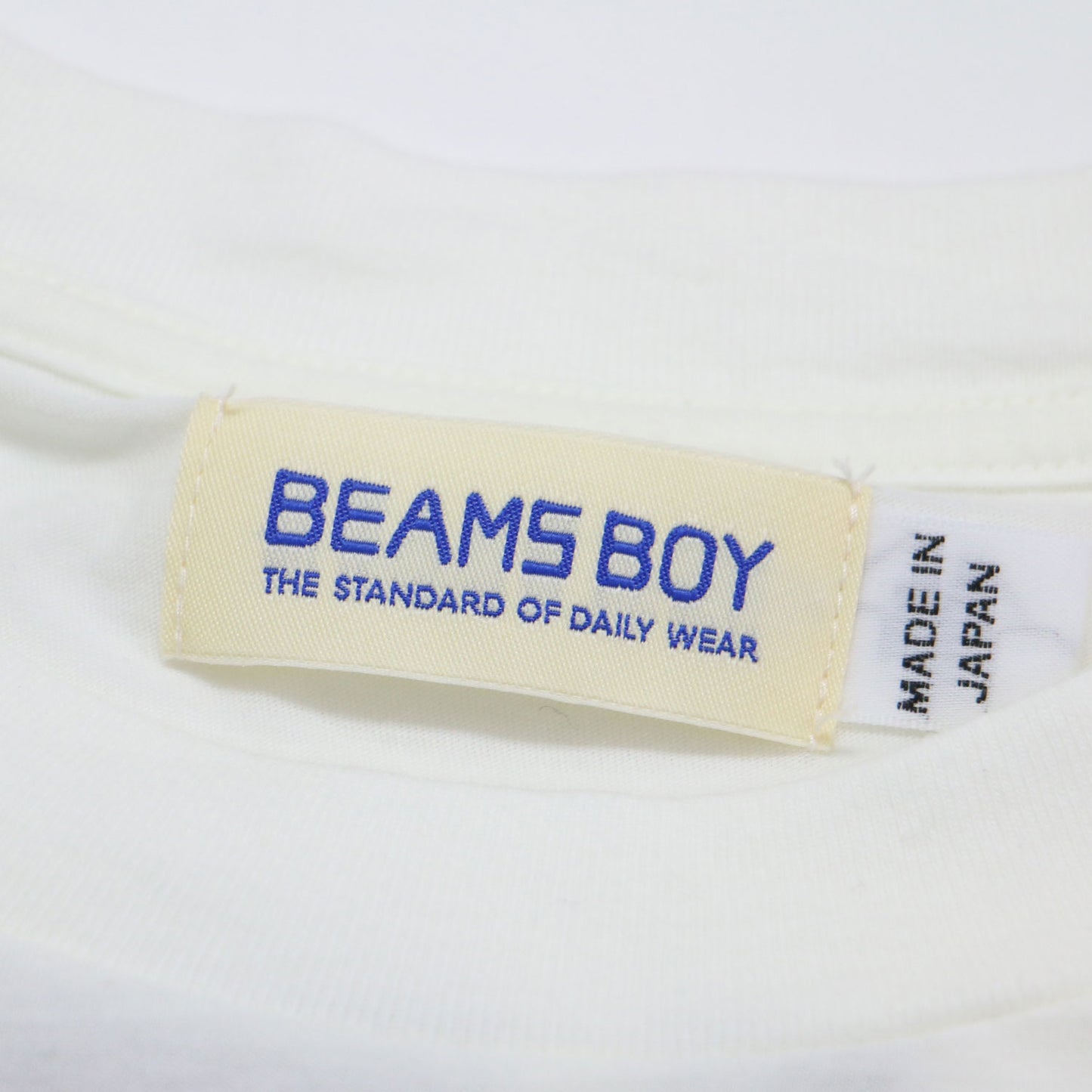 22春夏 ボーイ ロゴ プリント ショートスリーブ Tシャツ / カットソー 半袖 クルーネック コットン