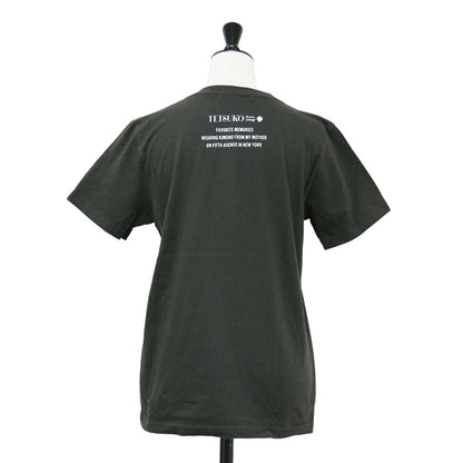 黒柳徹子 ニューヨーク Tシャツ EASTER PARADE / 半袖 クルーネック フォトプリント コットン
