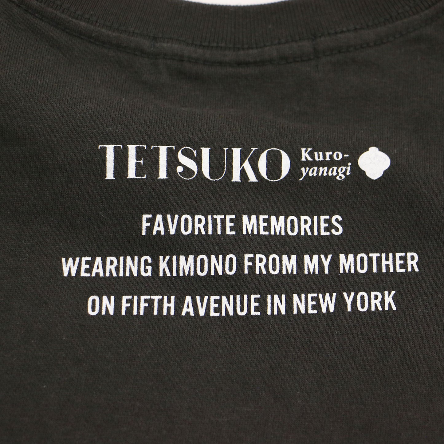 黒柳徹子 ニューヨーク Tシャツ EASTER PARADE / 半袖 クルーネック フォトプリント コットン