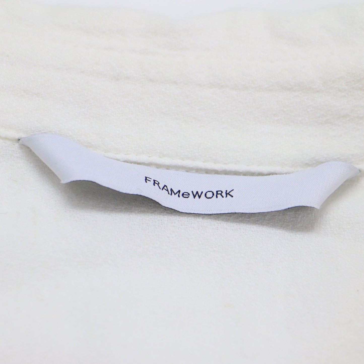 22春夏 コットン リネン アムンゼン ブラウス / シャツ 長袖 9分袖 スキッパー衿