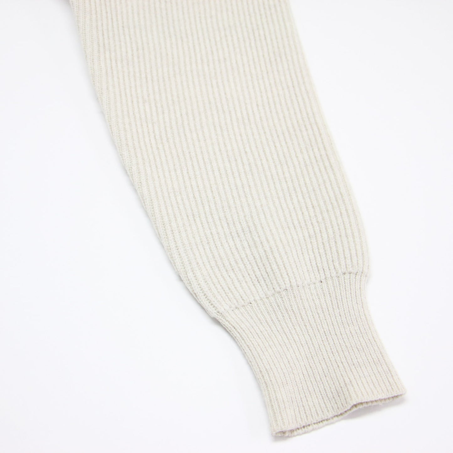 22秋冬 ジップ ニット ブルゾン / カーディガン スタンドカラー 長袖 オーバーサイズ ウール アルパカ