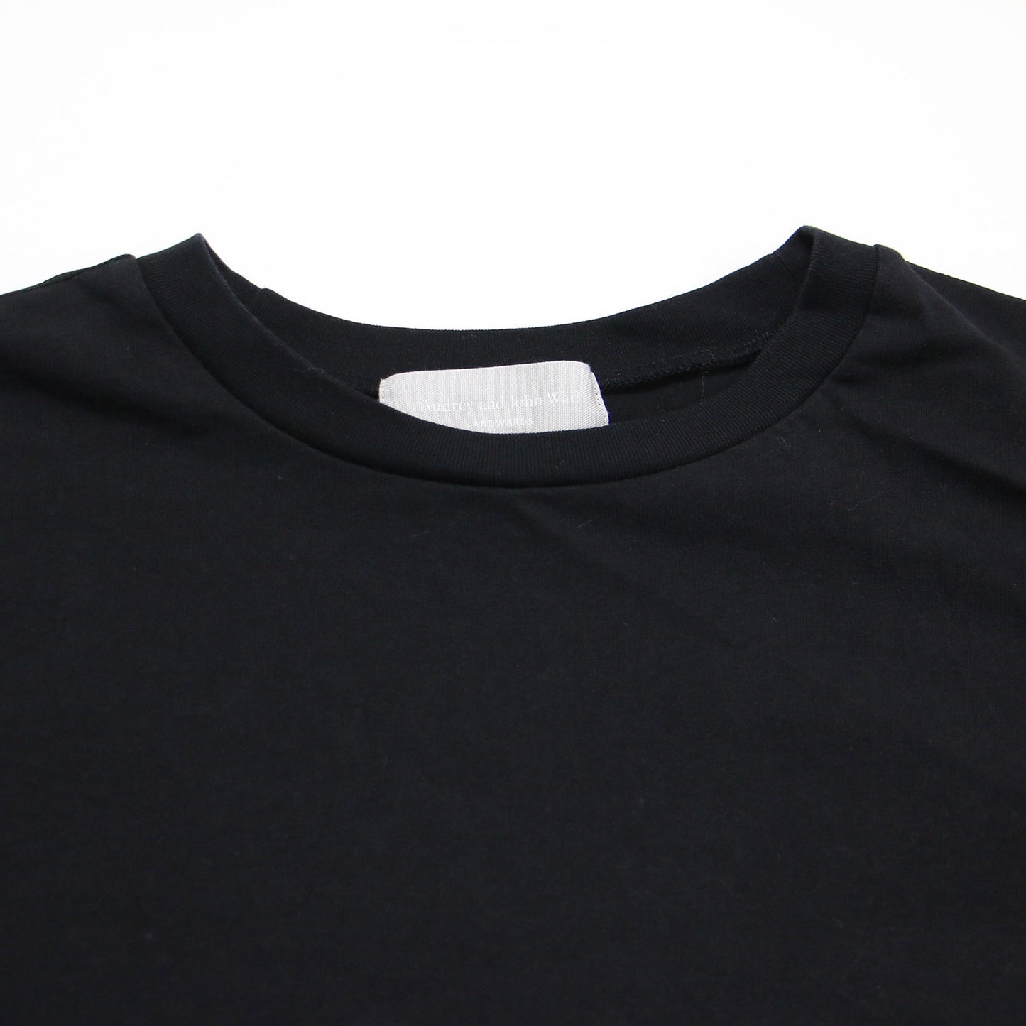 21秋冬 天竺 ラウンド ロンT / カットソー Tシャツ 長袖 ロングスリーブ スリット コットン