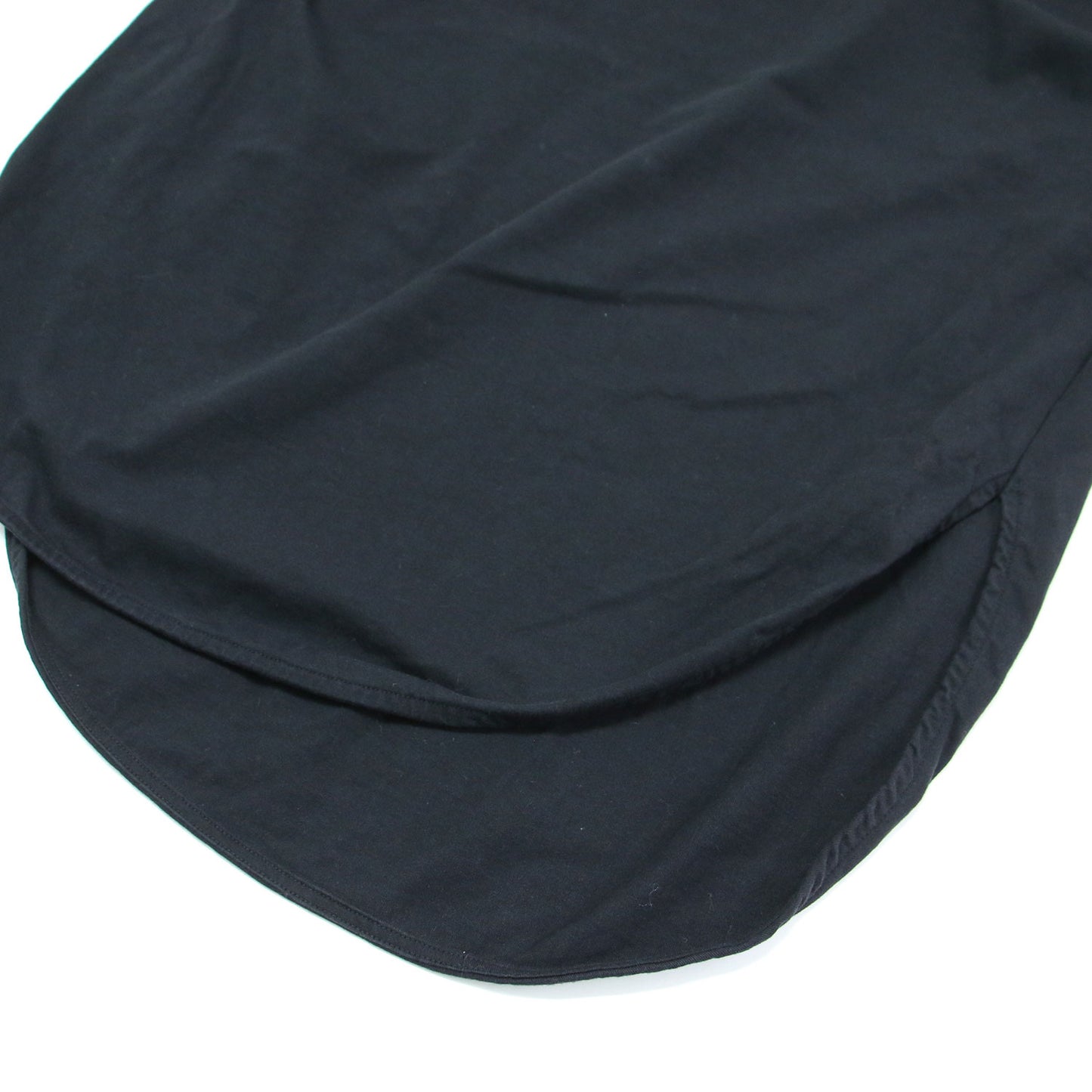 21秋冬 天竺 ラウンド ロンT / カットソー Tシャツ 長袖 ロングスリーブ スリット コットン