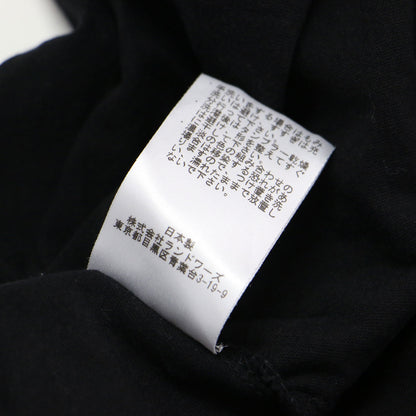 21秋冬 天竺 ラウンド ロンT / カットソー Tシャツ 長袖 ロングスリーブ スリット コットン