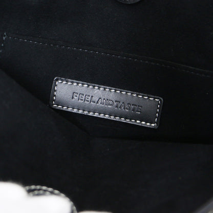 アニマルプリント フラット トートバッグ / FLAT TOTE 2WAY レオパード ヒョウ柄 キャンバス コットン レザー 牛革