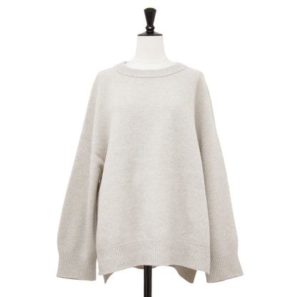 23秋冬 ラグランスリーブ ワイド プルオーバー / ニット プルオーバー ウール