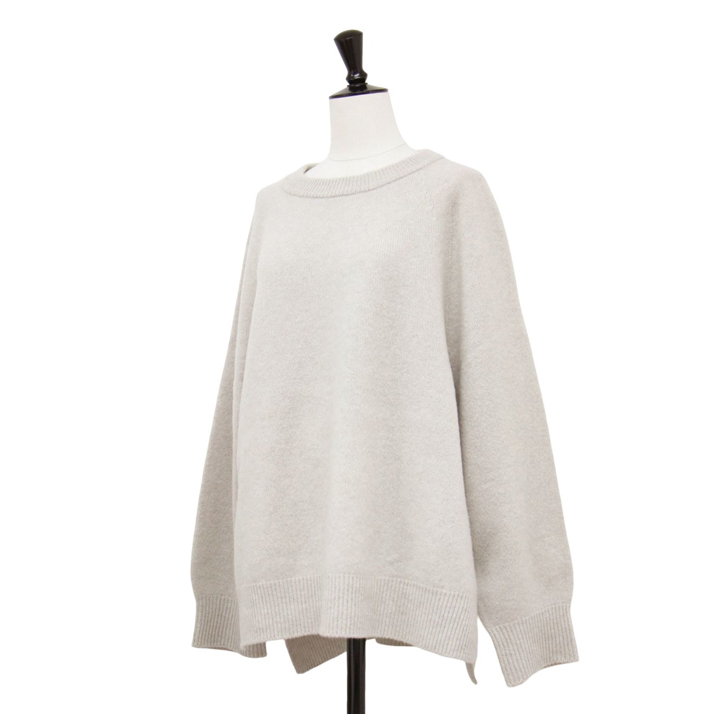 23秋冬 ラグランスリーブ ワイド プルオーバー / ニット プルオーバー ウール