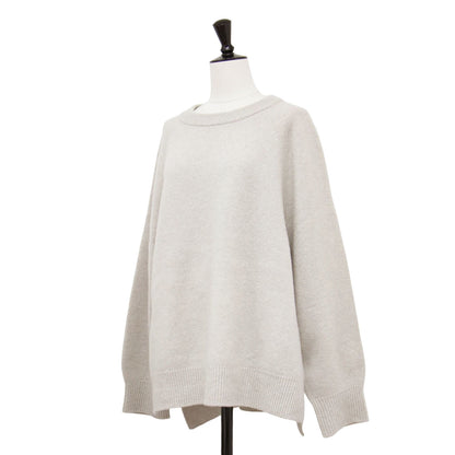23秋冬 ラグランスリーブ ワイド プルオーバー / ニット プルオーバー ウール