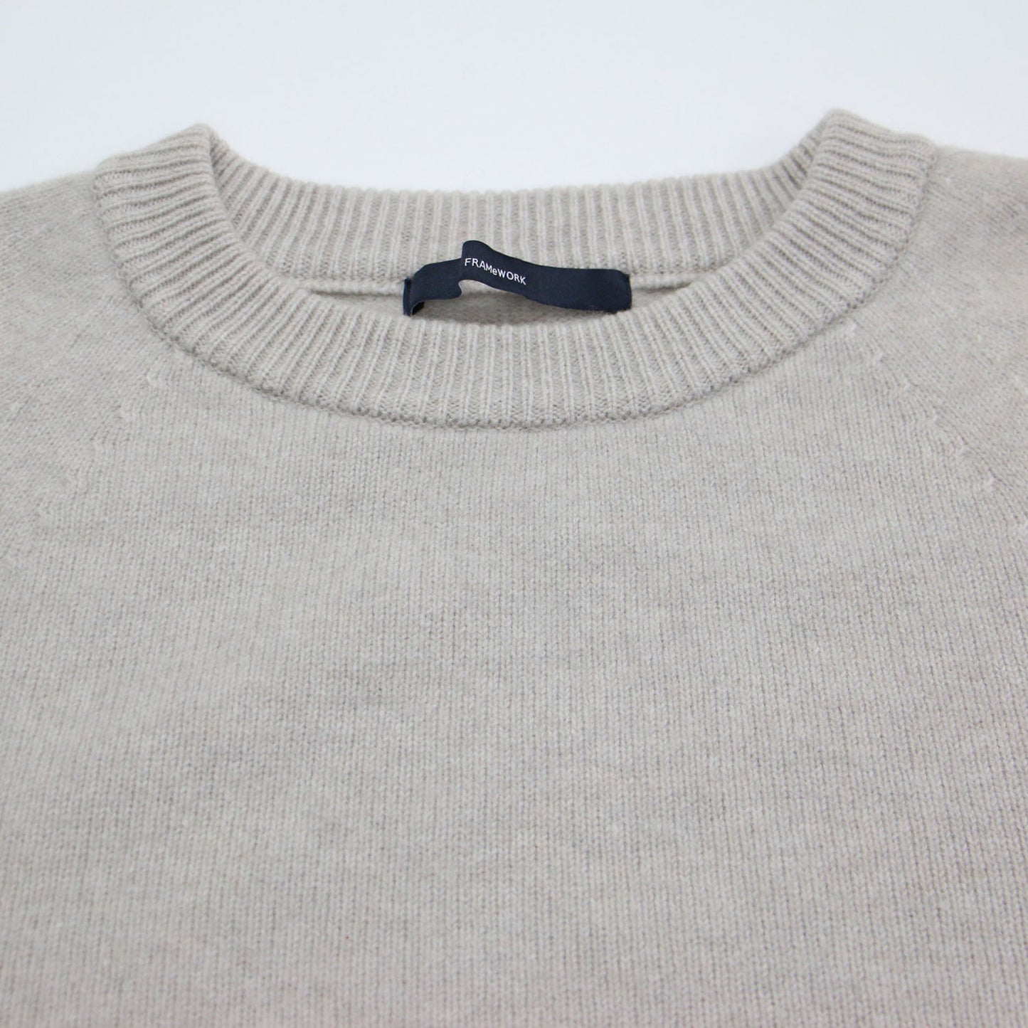 23秋冬 ラグランスリーブ ワイド プルオーバー / ニット プルオーバー ウール