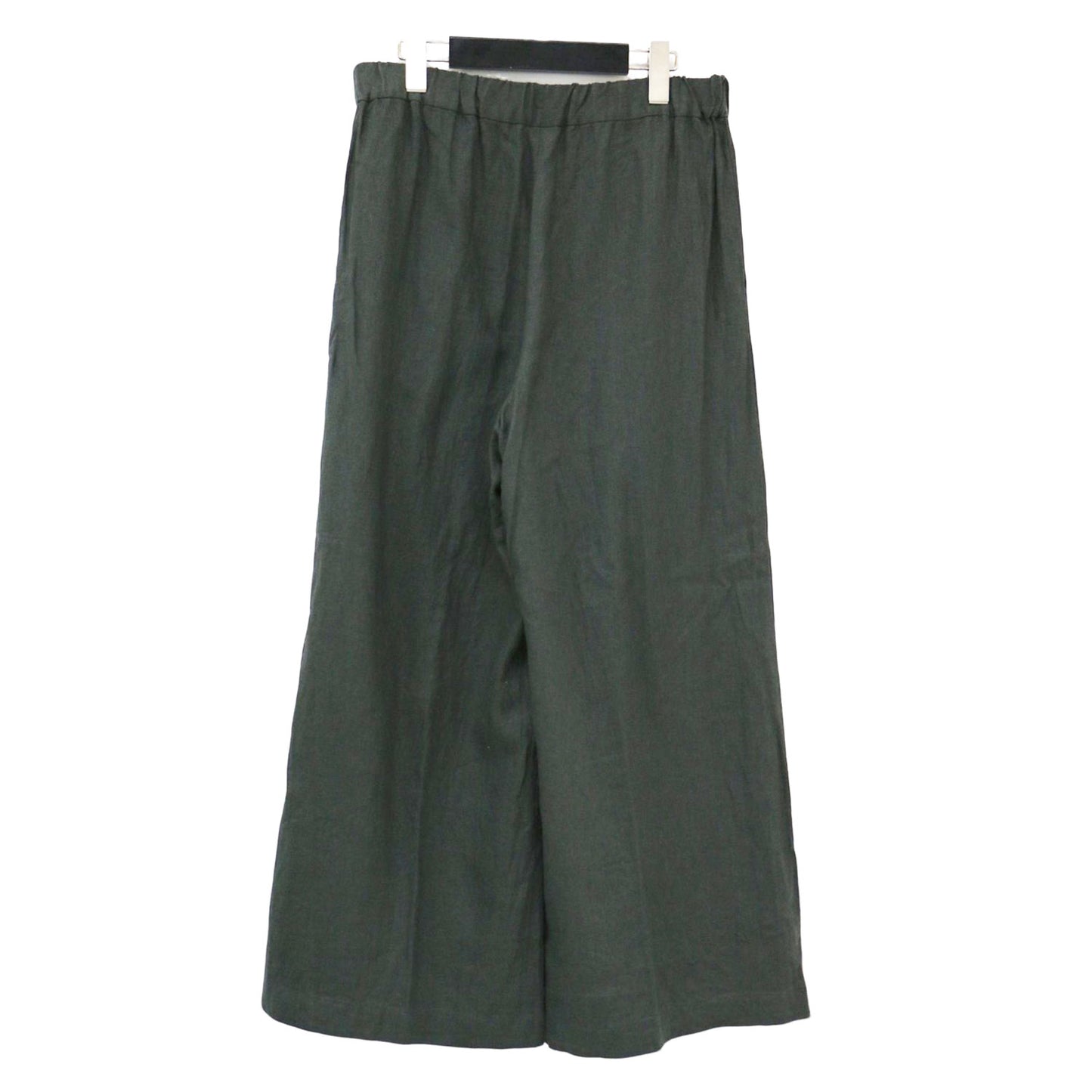 24春夏 リネン リラックス ワイド パンツ / Linen Relax Wide タック ウエストゴム