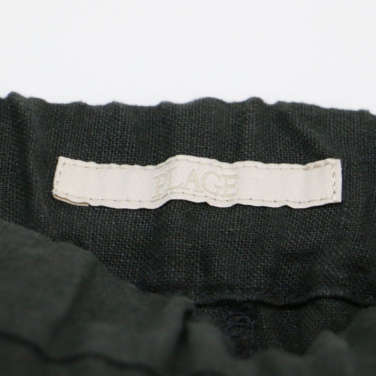 24春夏 リネン リラックス ワイド パンツ / Linen Relax Wide タック ウエストゴム