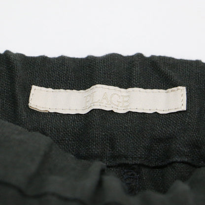 24春夏 リネン リラックス ワイド パンツ / Linen Relax Wide タック ウエストゴム