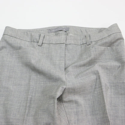 ストレッチ ウール テーパード パンツ / スラックス スリム センタープレス