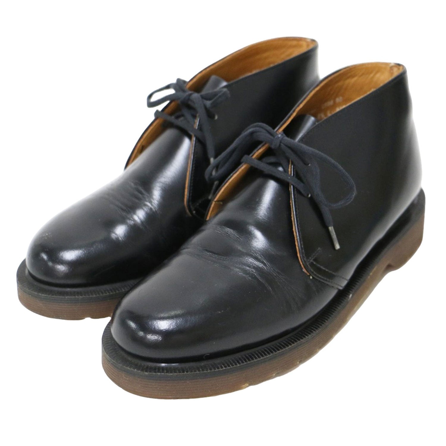 Dr. Martens LOAKE ブラック モンクストラップシューズ　サイズ8 Dr.Martens (ドクターマーチン) × Loake 別注 レザー レース