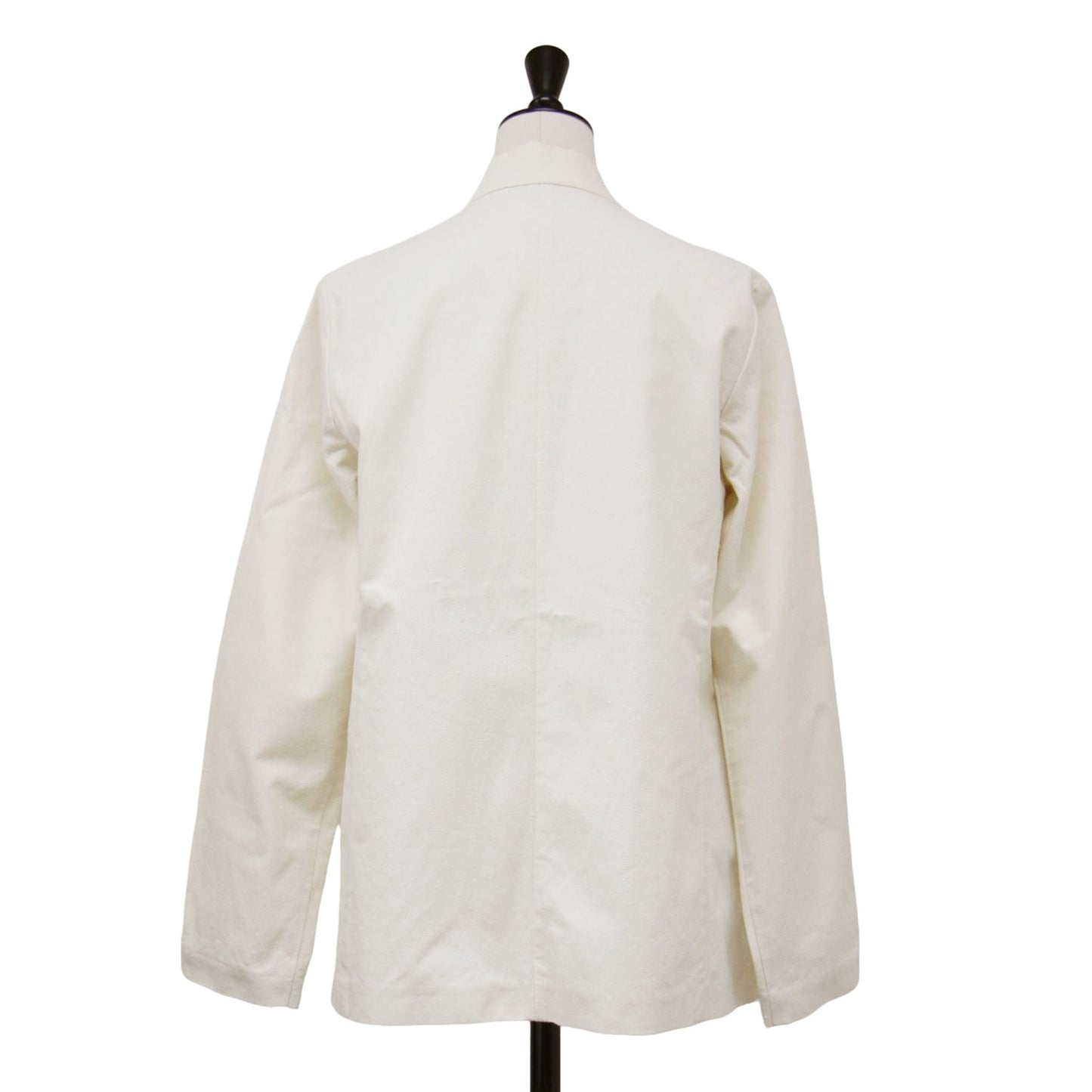 コットン カラーレス ジャケット / COTTON COLLAR LESS JACKE ノーカラー 長袖 Vネック