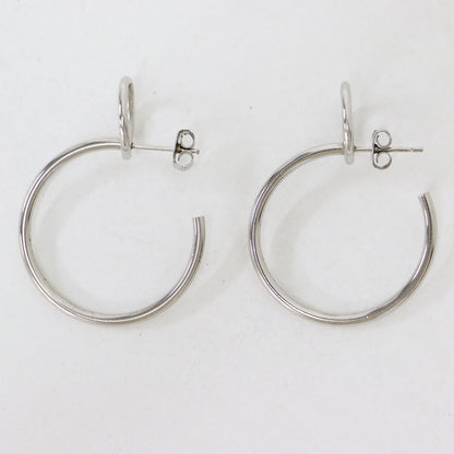 ダブルリング フープ ピアス / 両耳用