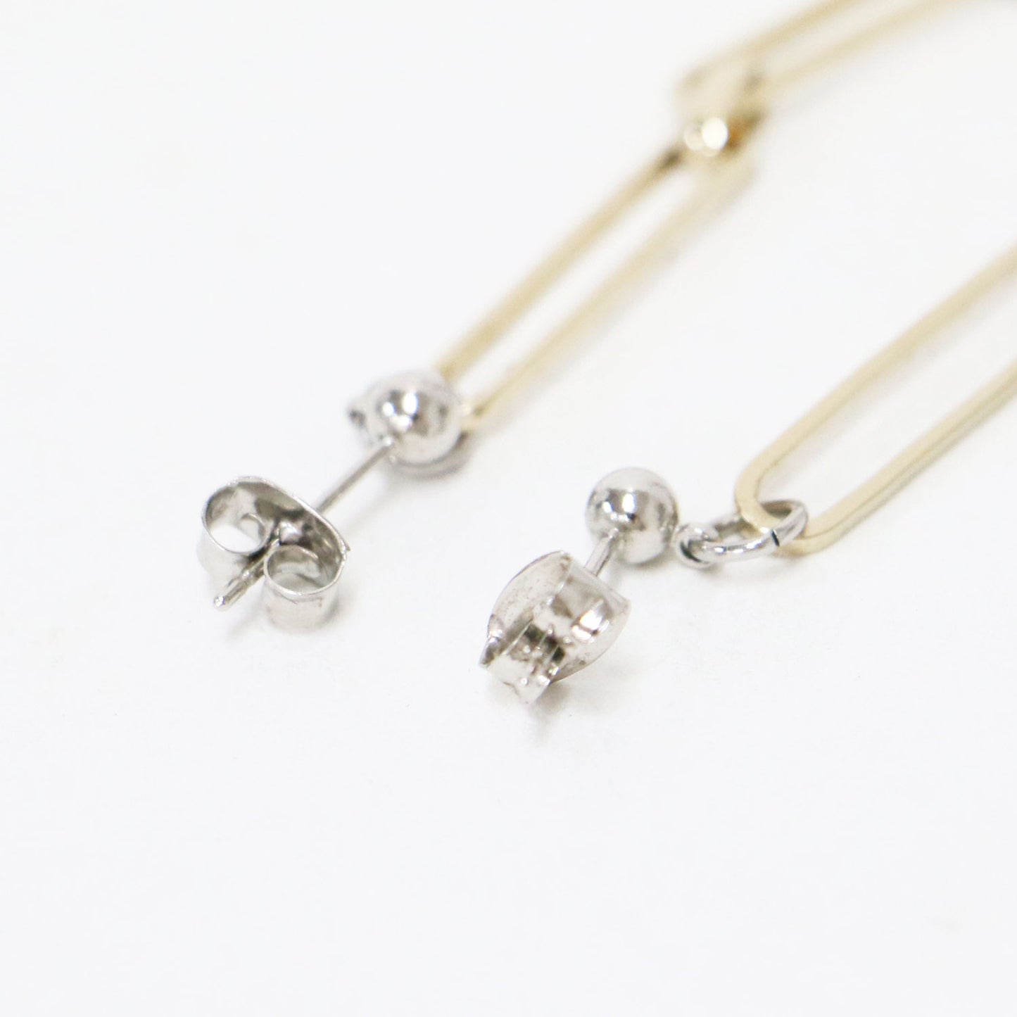 クリップ チェーン ピアス / 両耳用