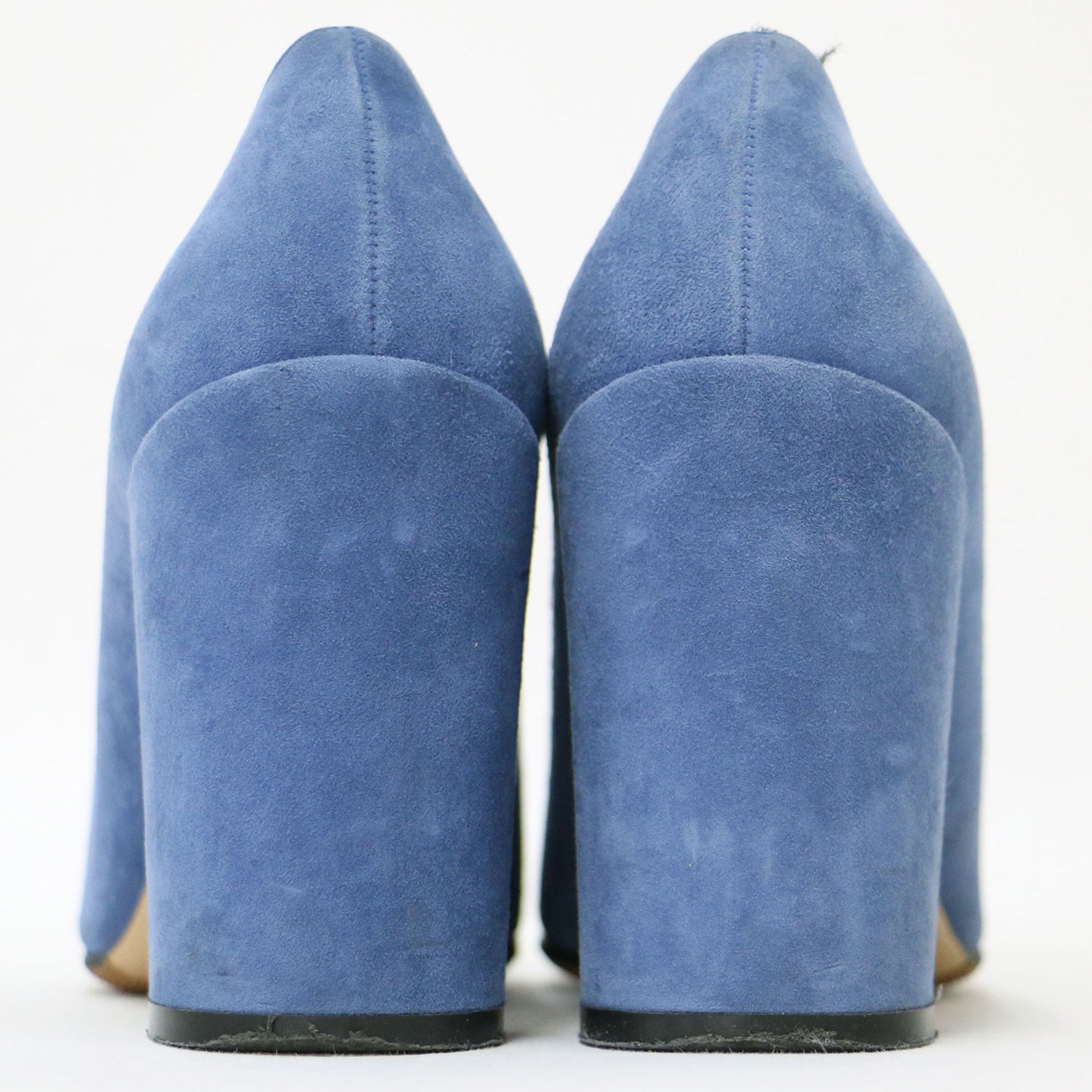 スウェード チャンキーヒール パンプス / AREZZO85 ハイヒール